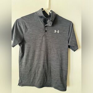 Boys under armor golf shirt